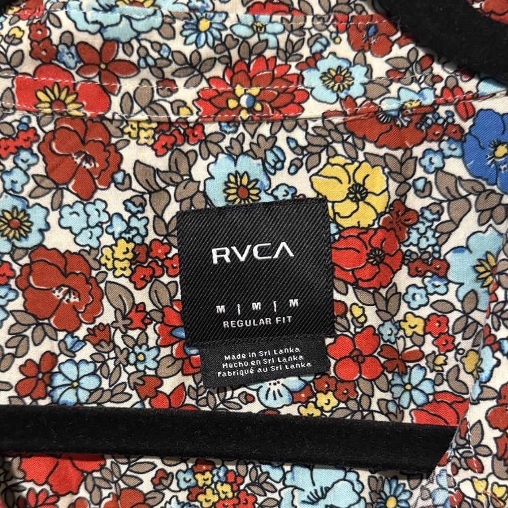 RVCA Multicolor Floral Shirt